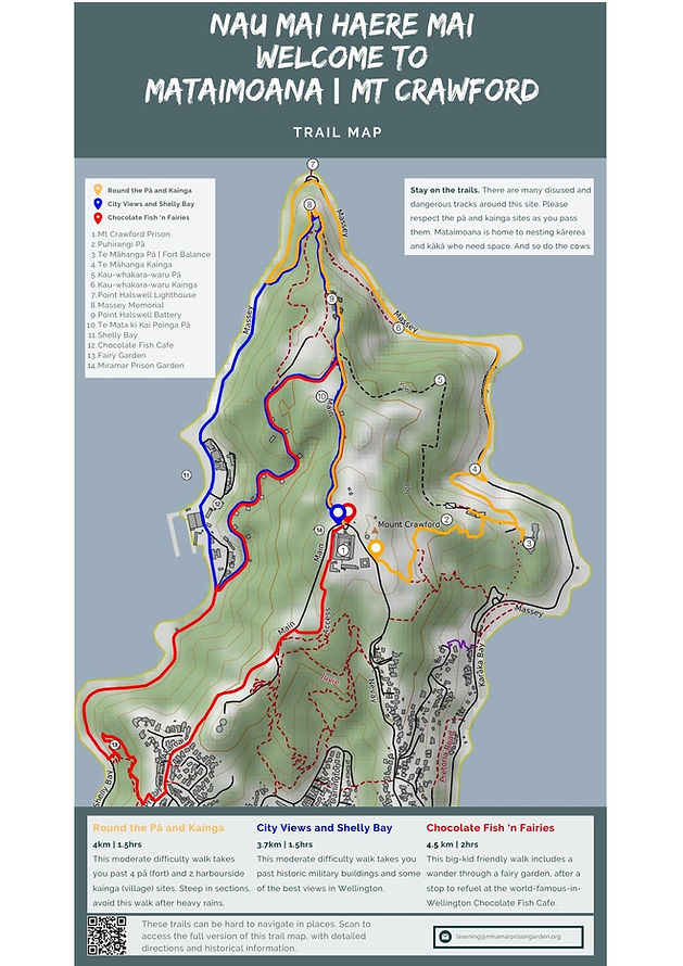 Trail Map MiramarPrisonGarden